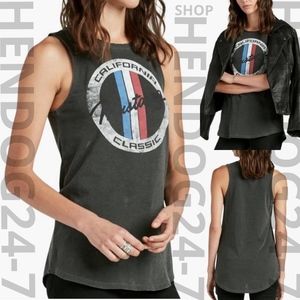 LUCKY BRAND MUSTANG CALIFORNIA CLASSIC MUSCLE TEE